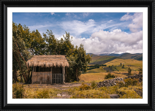 The road to Cayambe